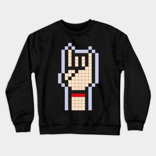 Letterkenny Digital Rock on hand Crewneck Sweatshirt